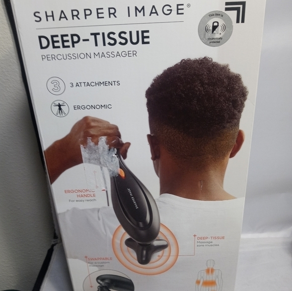 Sharper IMAGE DEEP TISSUE PERCUSSION MASSAGER - Picture 9 of 10